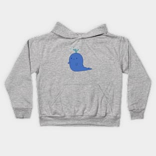 squirty whale Kids Hoodie